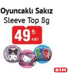 SLEEVE TOP OYUNCAKLI SAKIZ 8 G